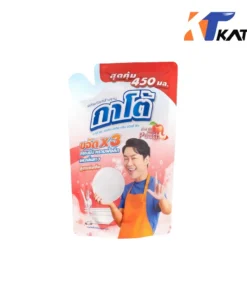 น้ำยาล้างจานถุง 450 ml. กาโต้ กลิ่นสวีทตี้พีช (2 โหล/ลัง)