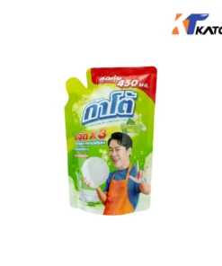 น้ำยาล้างจานถุง 450 ml. กาโต้ กลิ่นลูกแพร์แอนด์มะกรูด (2 โหล/ลัง)