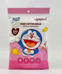 สำลีก้อน 100 ก้อน ลาย DORAEMON JAXX