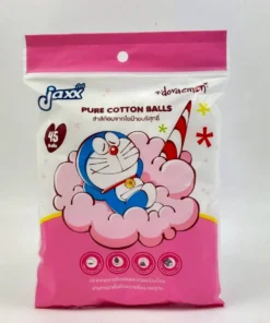 สำลีก้อน 45 ก้อน ลาย DORAEMON JAXX