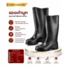 43-5 รองเท้าบูทสีดำ ไซส์ 43