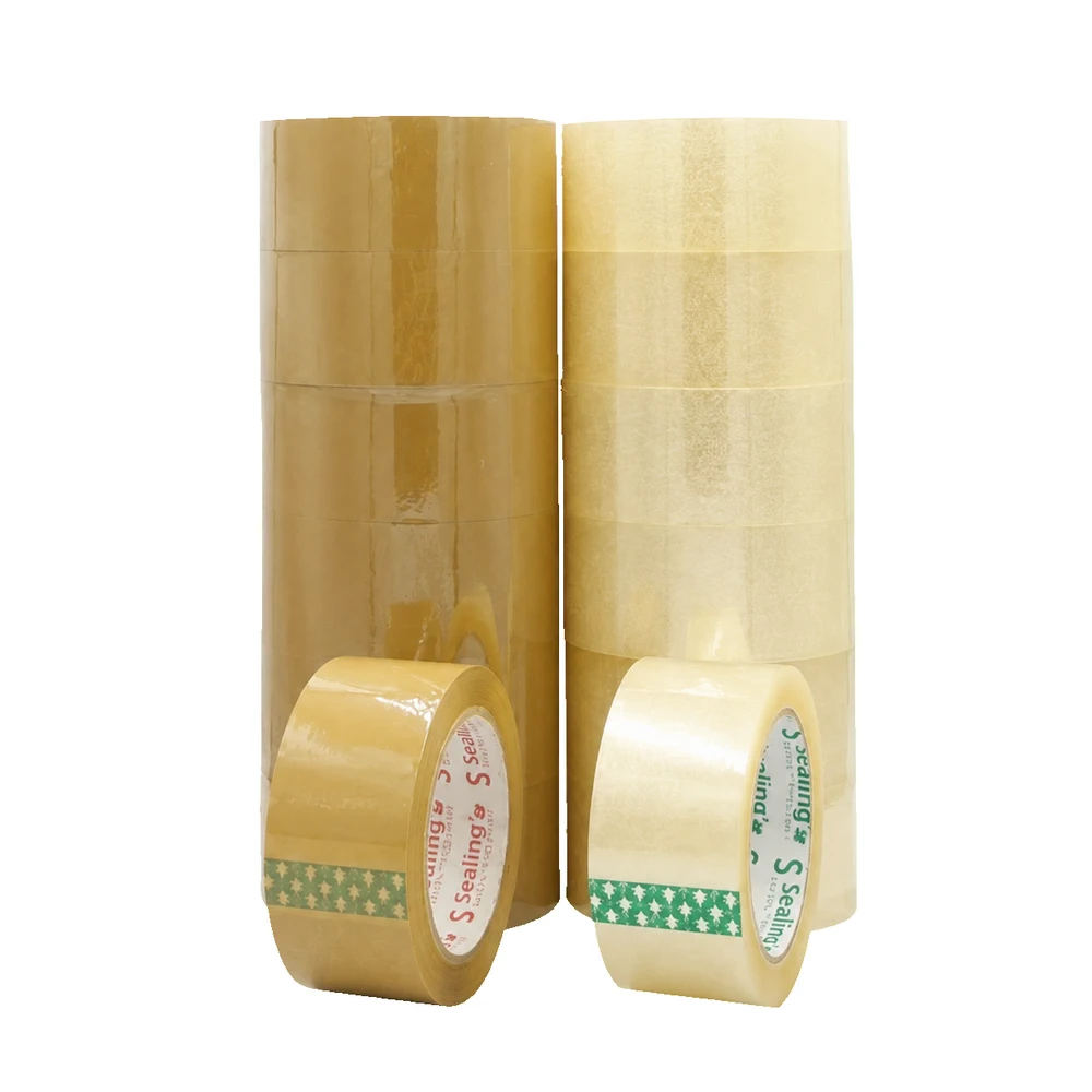 เทป OPP 48 มม. ยาว 100y Sealing ใส (6 ม้วน/แพ็ค) (12 แพ็คๆ ละ 96)