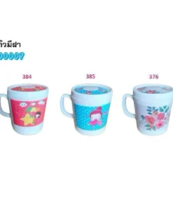 500007 แก้วเมลามีนฝาปิด
