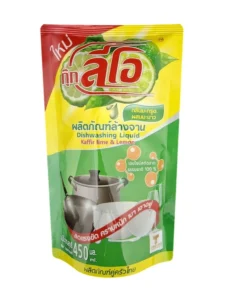 น้ำยาล้างจานถุง LEO 450 ml. มะกรูดผสมมะนาว (3 โหล/ลัง)