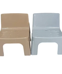 902 เก้าอี้พนักพิง 41×35×46 ซม. สีเทา SN (มัดละ 12 ตัว) (ขายยกมัด)
