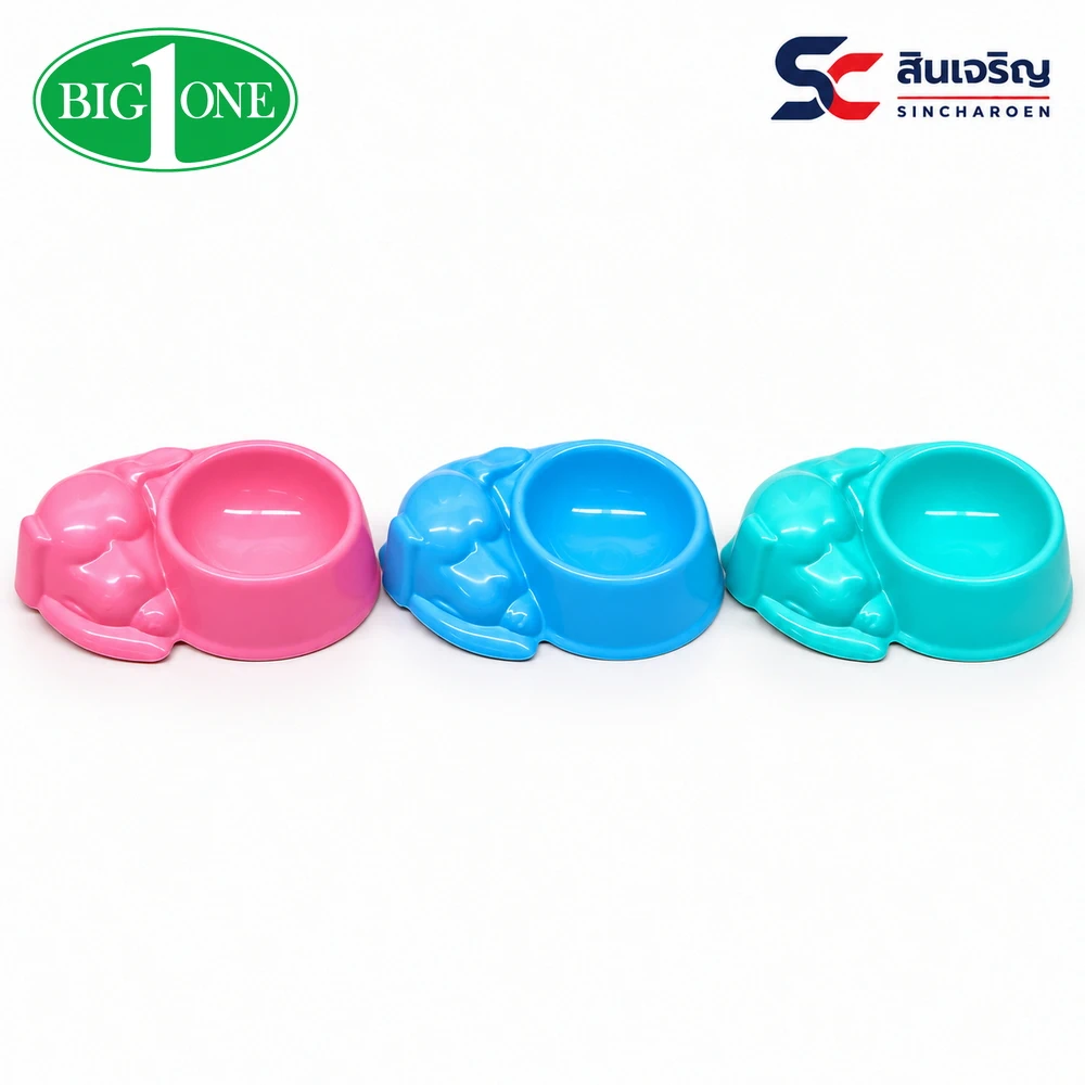 1054K ชามรูปหมา สีหวาน BIGONE (12 โหลๆ ละ 165)